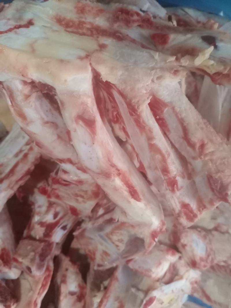 高钙牛骨剔肉牛胸骨价格便宜一手货源大量现货