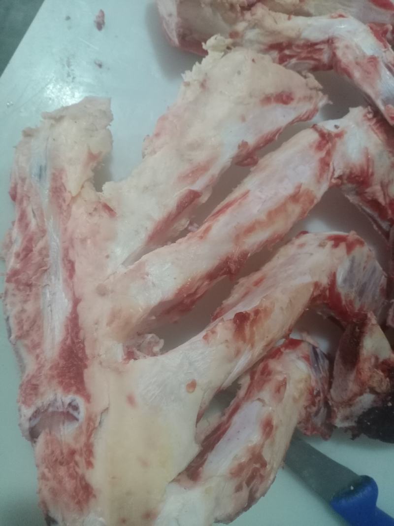 高钙牛骨剔肉牛胸骨价格便宜一手货源大量现货
