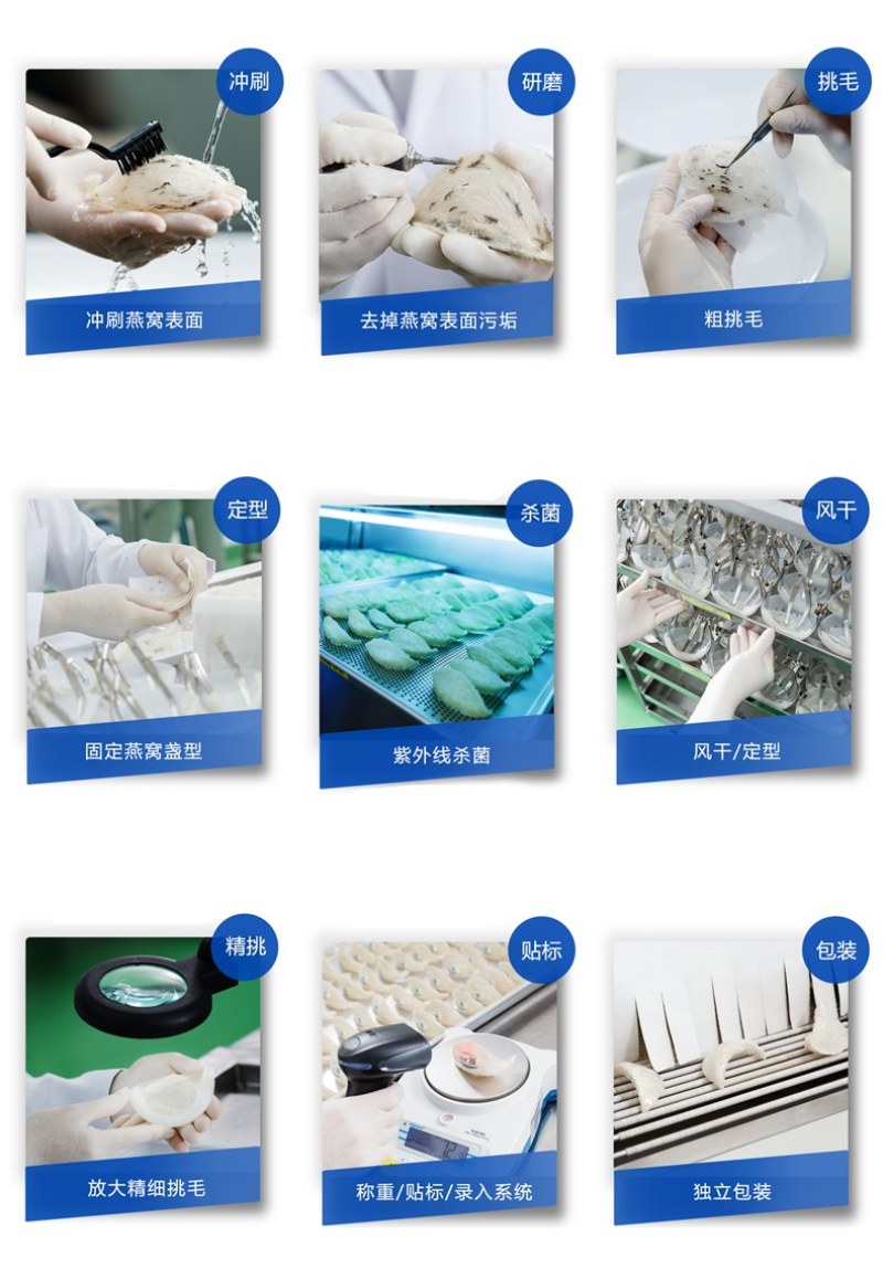 燕窝，印尼疏盏，足干度，一盏一码，品质保证