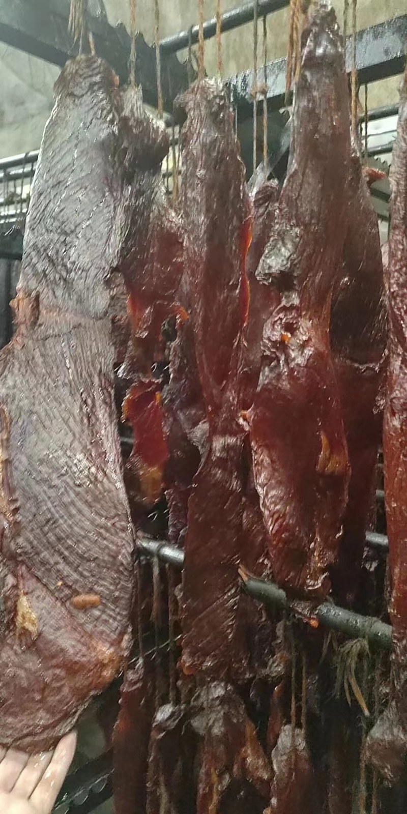烟熏精品大块肉，牛肉风味大块，工厂直销地摊新模式