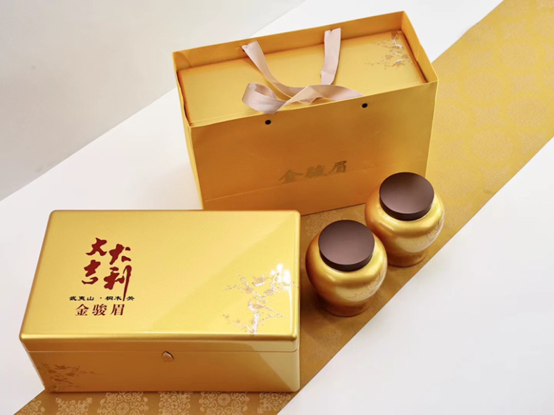 金骏眉新茶红茶黄芽蜜香金俊眉茶叶500克高档礼盒装