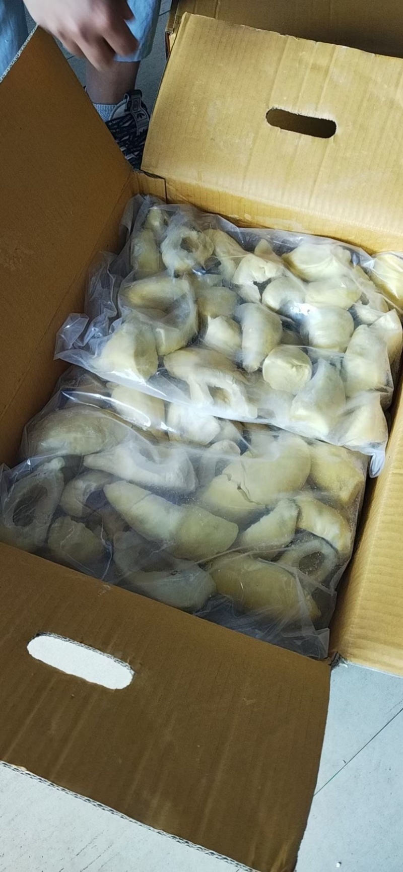 速冻泰国金枕榴莲肉纯A