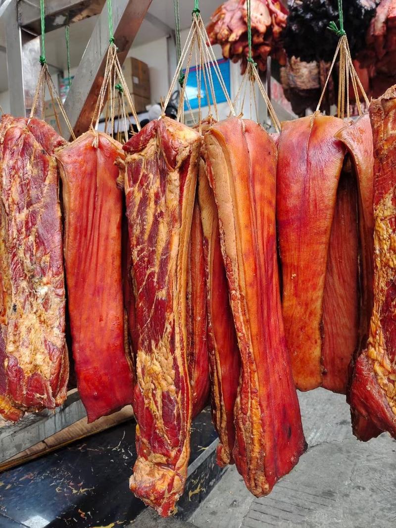 四川特产手工制作腊肉农家自制五花肉腊肉