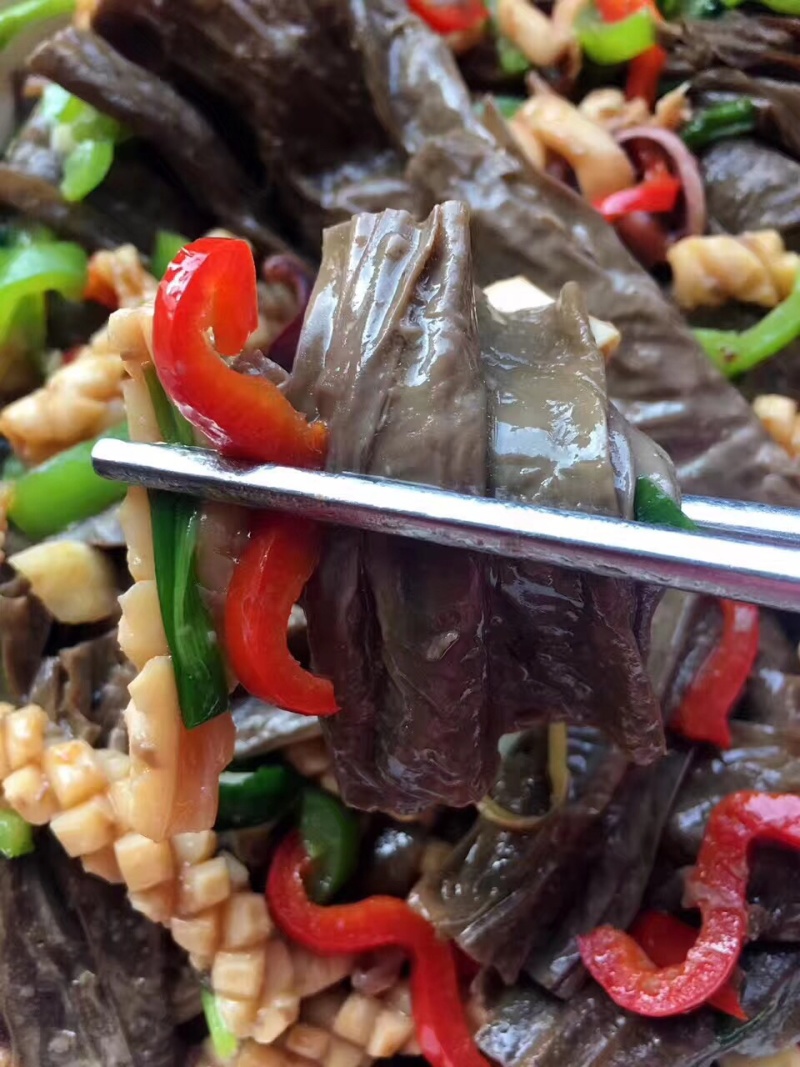 客家河源和平黑豆腐竹客家豆皮付富竹农家豆香味浓