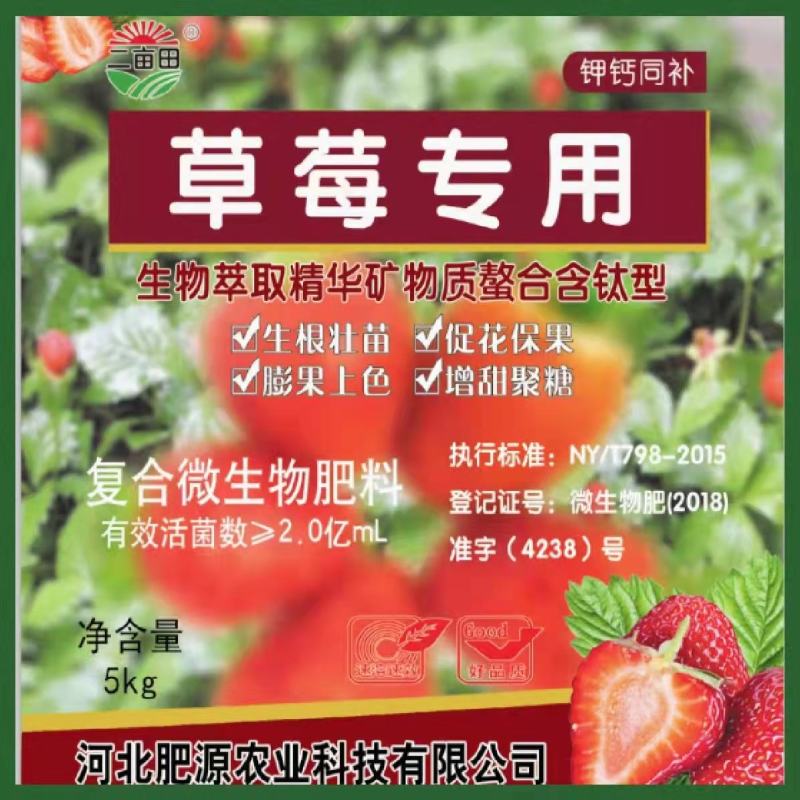 草莓专用生根养根促花保果膨果上色增甜聚糖