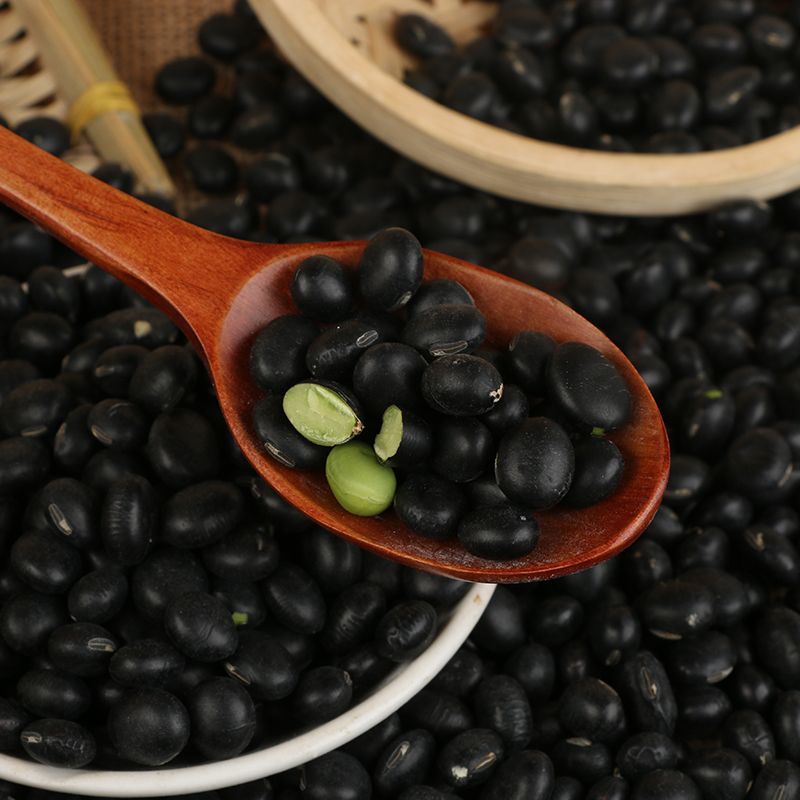 绿芯大黑豆供应批发青仁乌黑豆农家绿心大黑豆五谷杂粮