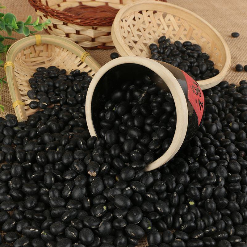 绿芯大黑豆供应批发青仁乌黑豆农家绿心大黑豆五谷杂粮