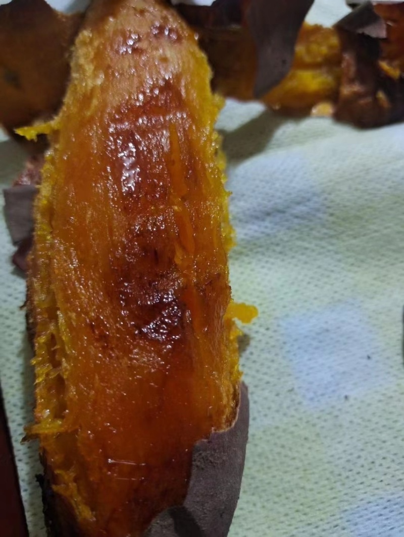 正宗烟薯烤块，紫皮红心支持各种规格，软糯。