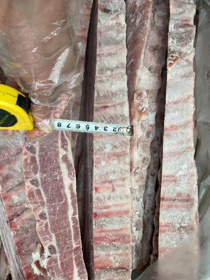 冻猪肋排条40斤，4公分左右多肉肋排条