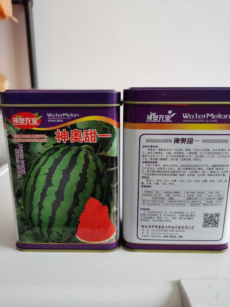甜王西瓜种子，抗病高产，条纹清晰，大红壤，不积水，耐运输