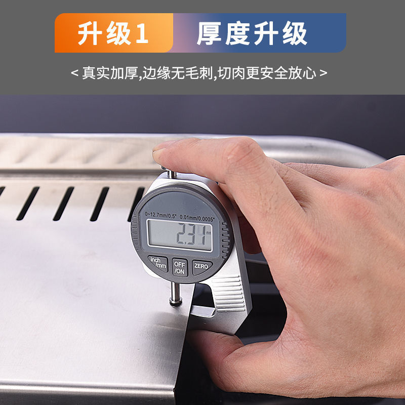 冻肉切片刀家用切肉机斩骨砍骨铡刀剁鸡鸭鱼切骨机商用不锈钢