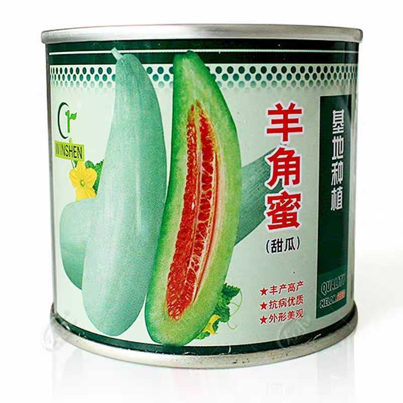 【高品质】万盛羊角蜜甜瓜种子高甜酥脆香甜羊角酥甜瓜种子
