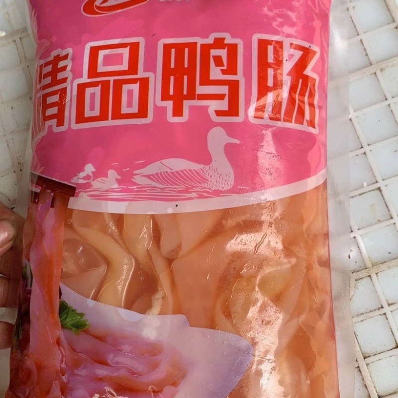 鸭肠/水发鸭肠/免洗鸭肠/厂家直发/常年供应/招代理商