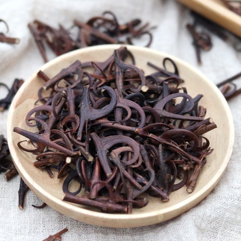 正品钩藤茶新货中药材野生钩藤片粉双钩丁根泡脚
