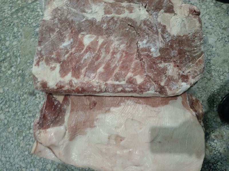 母猪单冻去皮五花肉