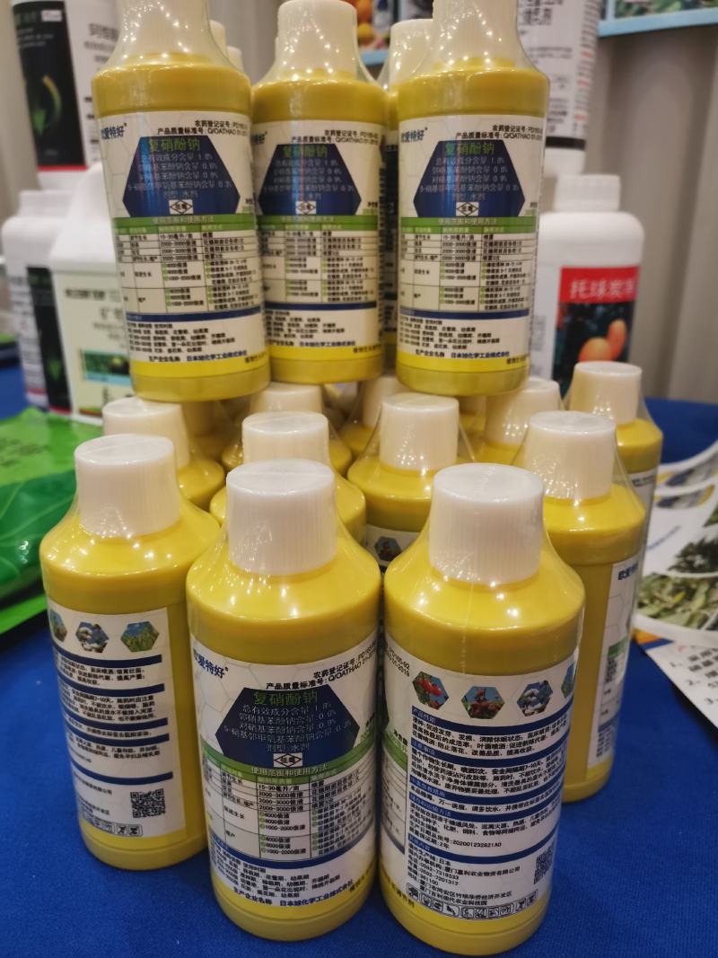 日本旭化复硝酚钠保花保果膨果着色发芽分化生根壮苗
