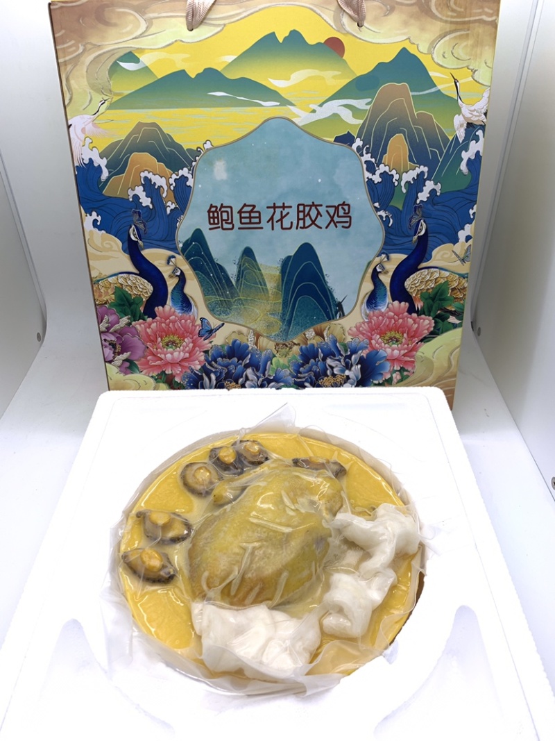 鲍鱼花胶鸡礼盒加热即食电商团购年货礼盒团购批发代发
