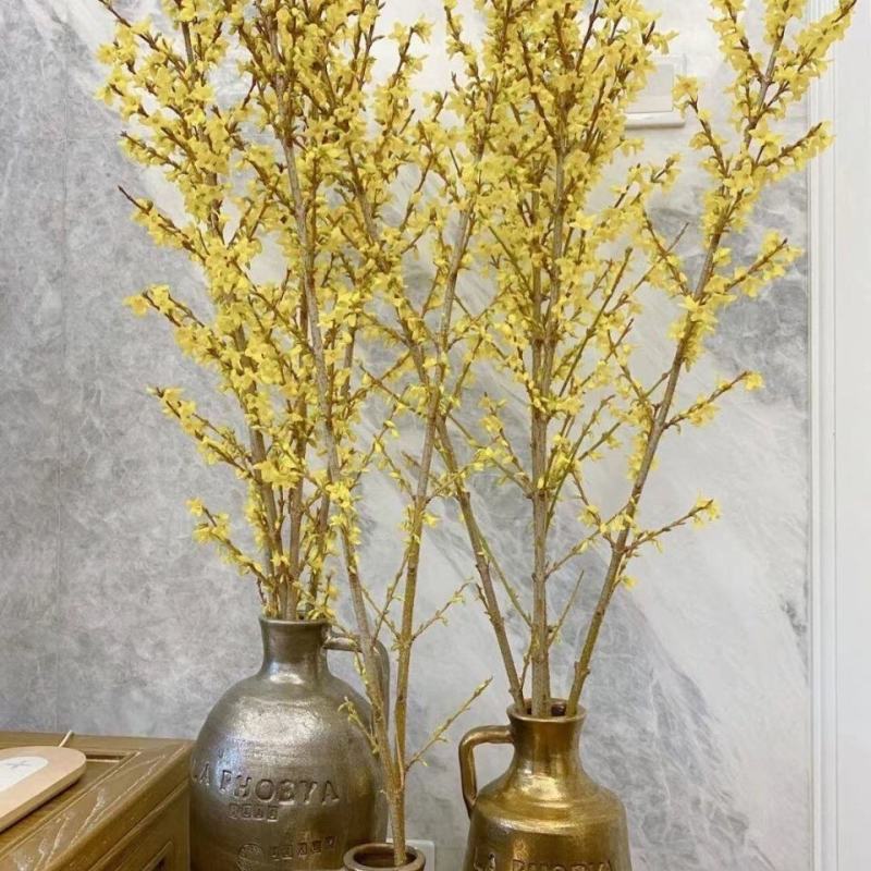 开花干枝寸寸金水培鲜切花植物插花新鲜枝条真花摆件室内客厅