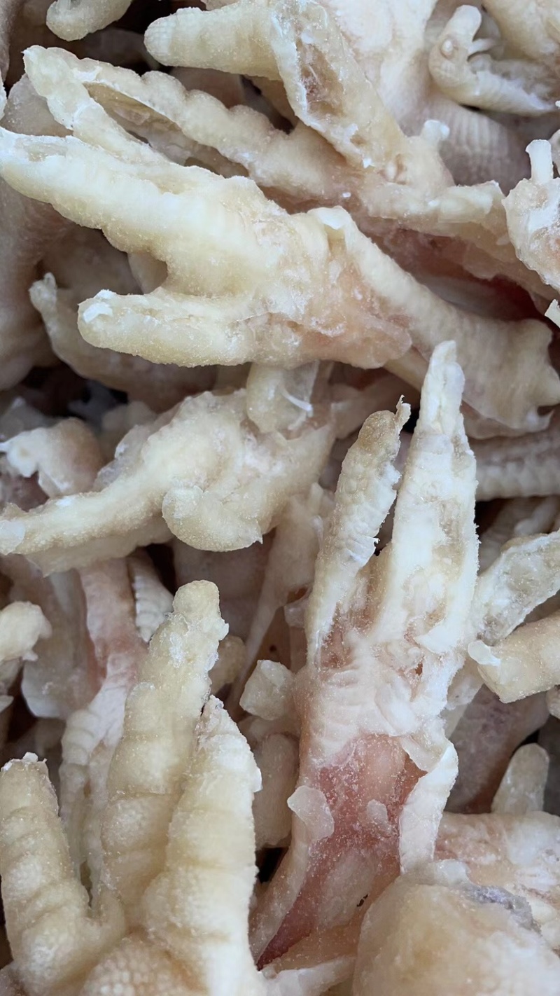 无骨鸡脚无骨凤爪手工脱骨商用整支鸡脚原料批发鸡爪火锅食材