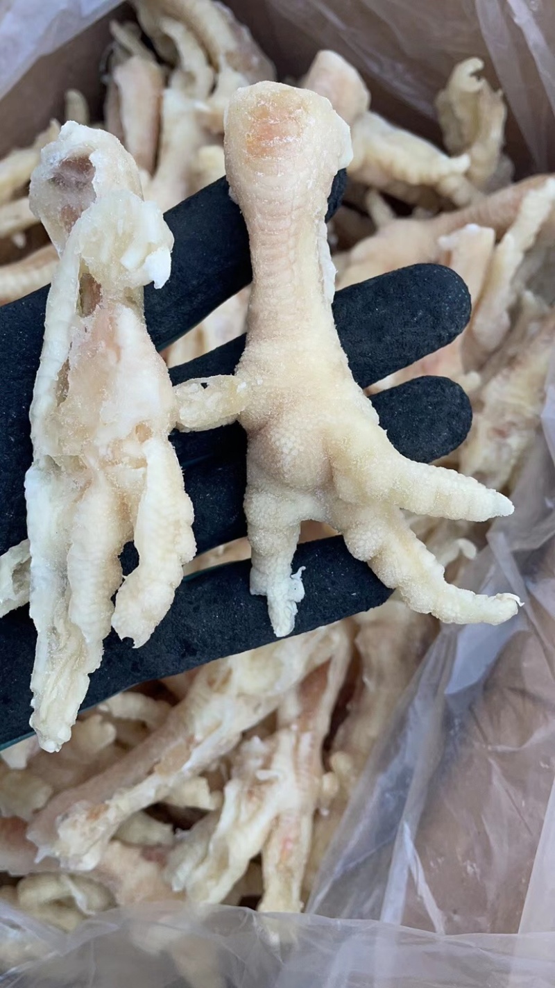 无骨鸡脚无骨凤爪手工脱骨商用整支鸡脚原料批发鸡爪火锅食材