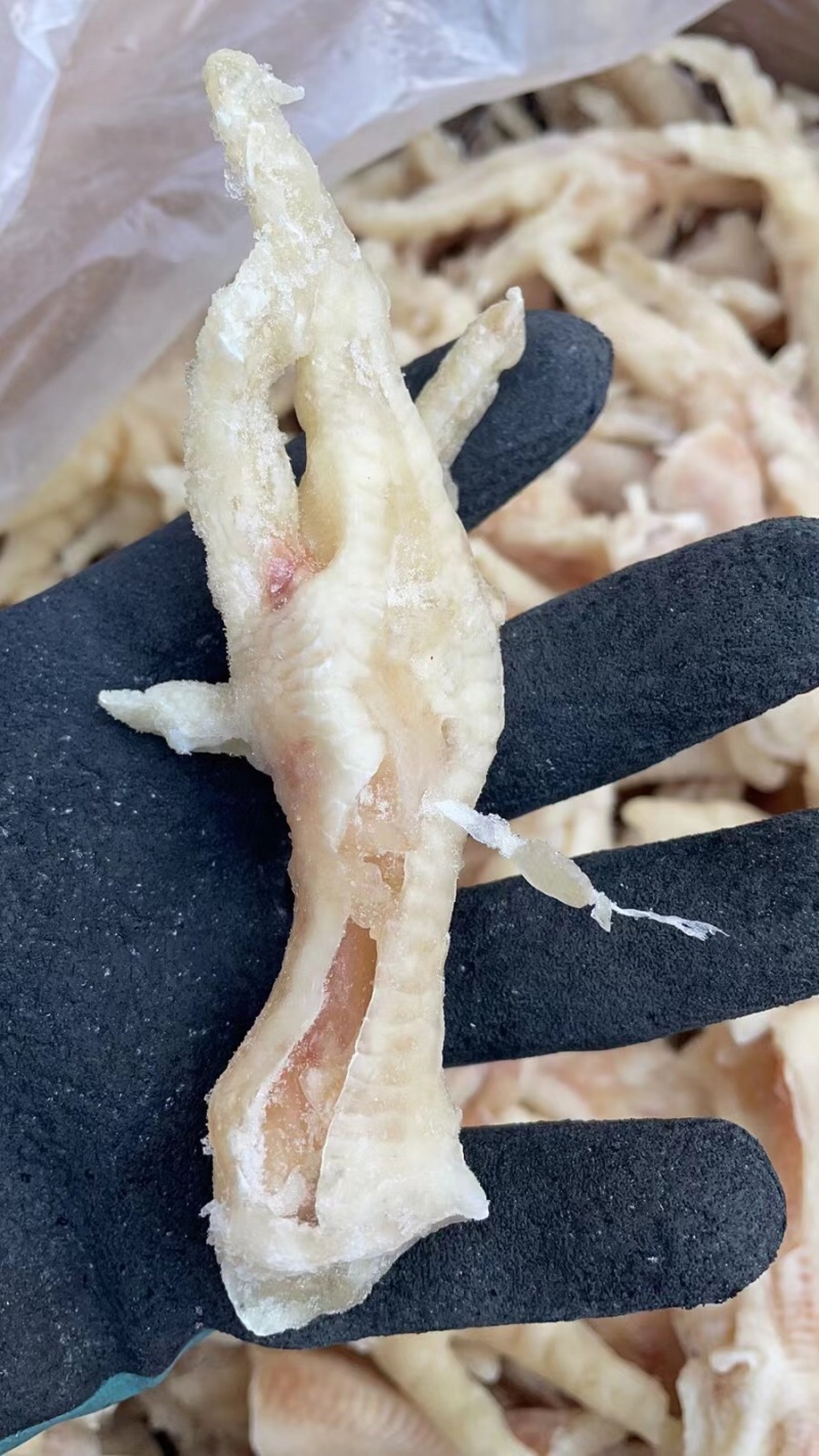 无骨鸡脚无骨凤爪手工脱骨商用整支鸡脚原料批发鸡爪火锅食材