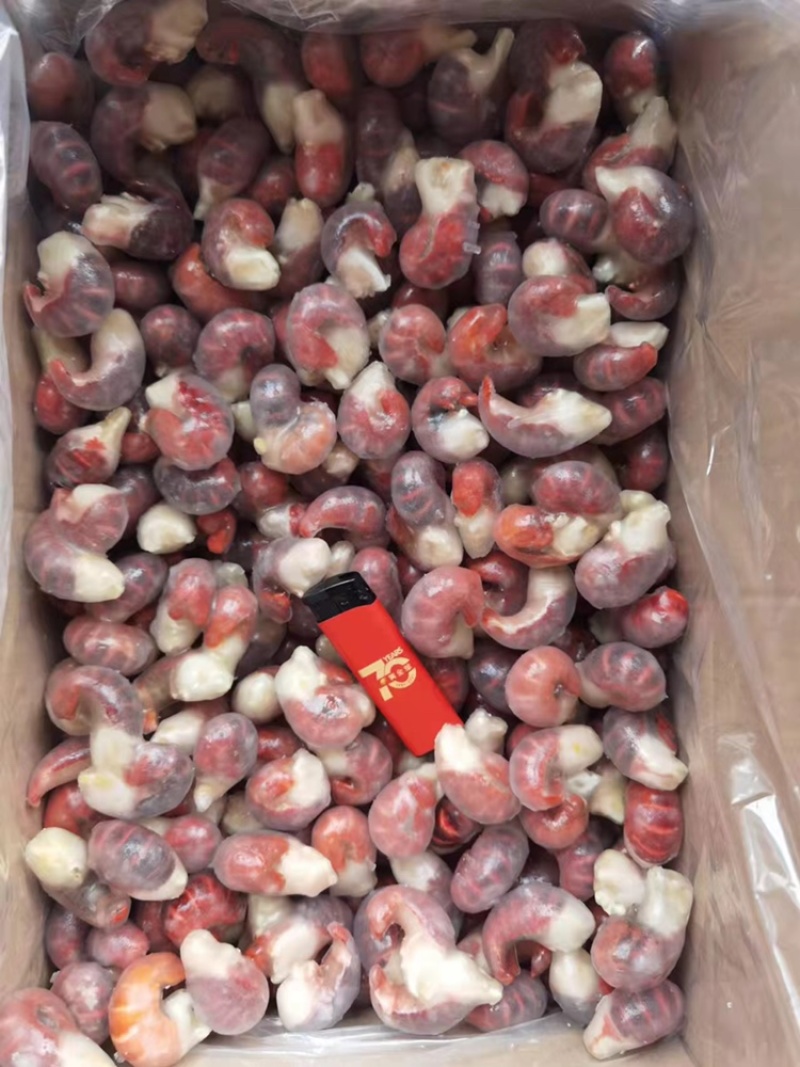 薄冰款单冻龙虾尾，精品新鲜虾尾9.6斤装