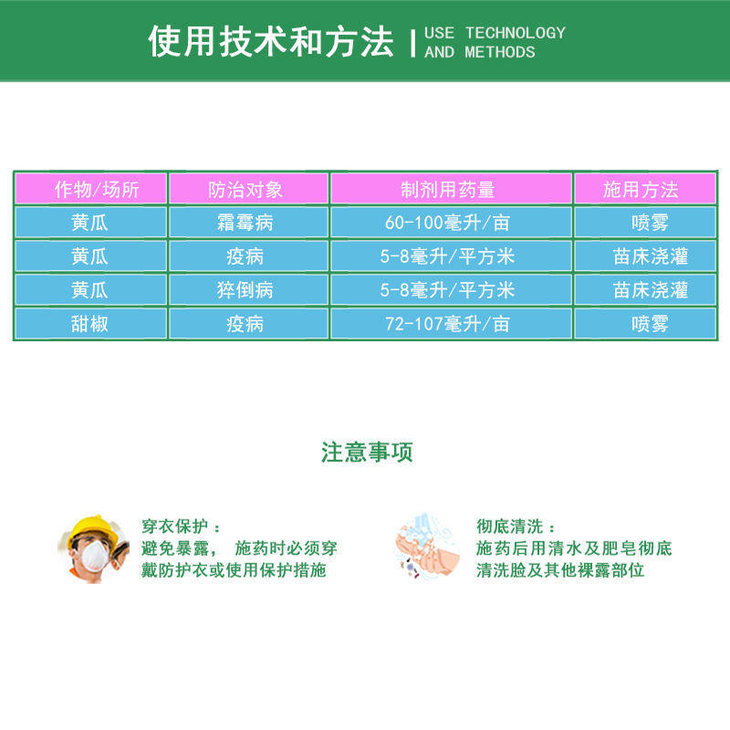 拜耳普力克72%霜霉威盐酸盐霜霉病疫病杀菌剂20ml