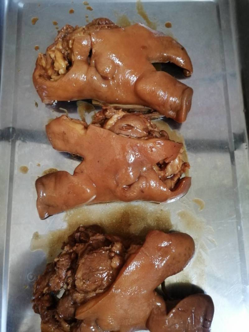 全熟猪头肉纯干货无水分散装每天现煮！剔骨、淸煮、不剔骨