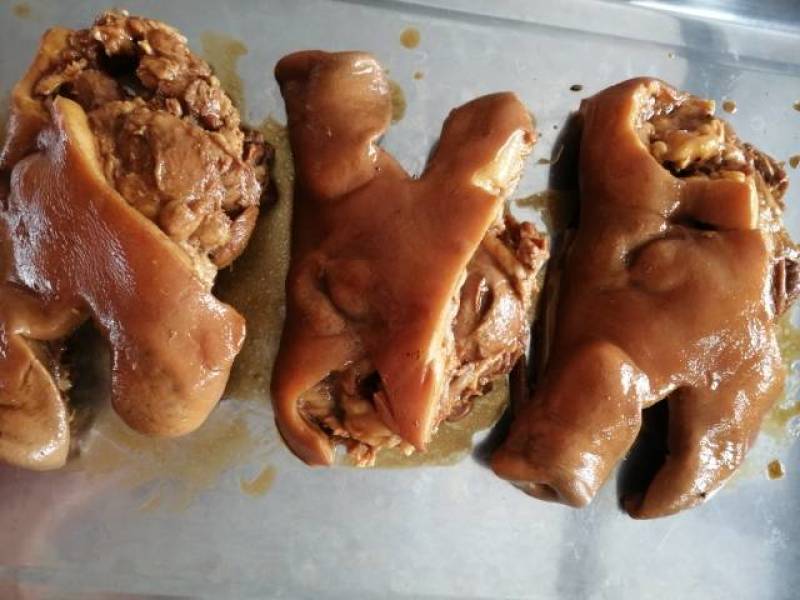 全熟猪头肉纯干货无水分散装每天现煮！剔骨、淸煮、不剔骨