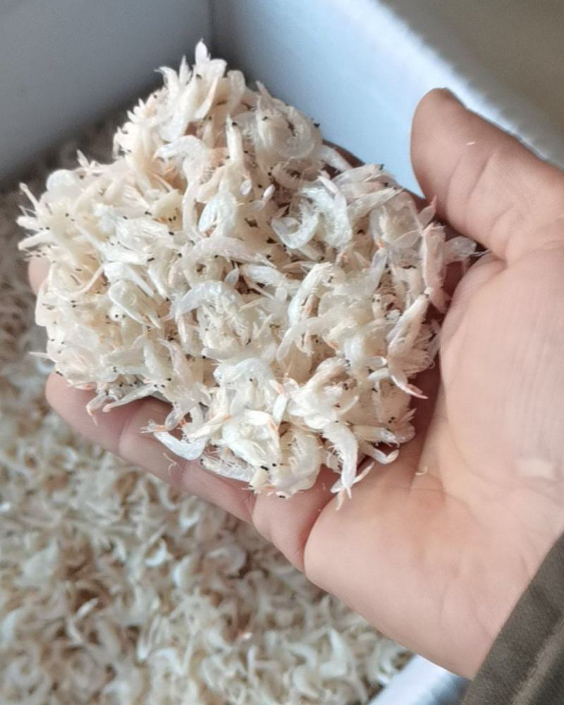 虎年第一批淡干无盐虾皮