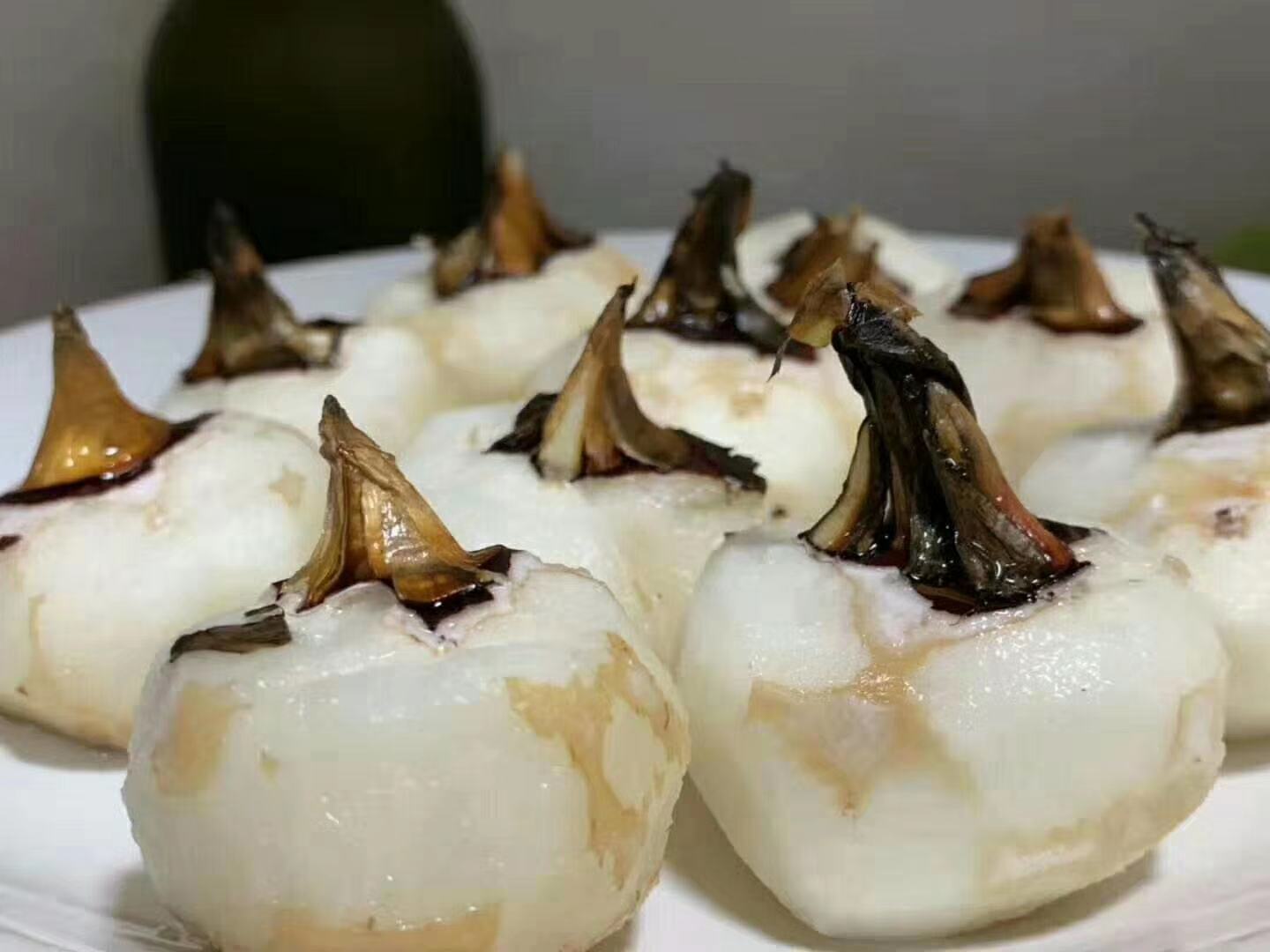 蒸熟的芋头成品