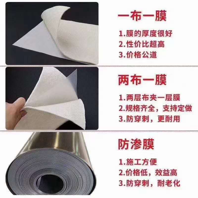 厂家发货鱼塘防渗膜蓄水池防渗土工膜养殖黑膜
