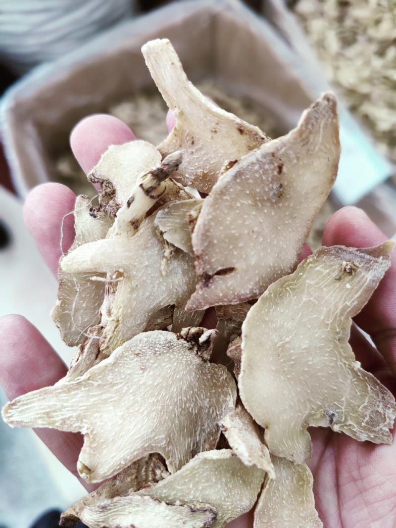 白芨片中药白芷根克白及片可搭白术白芍白茯苓甘草白芨