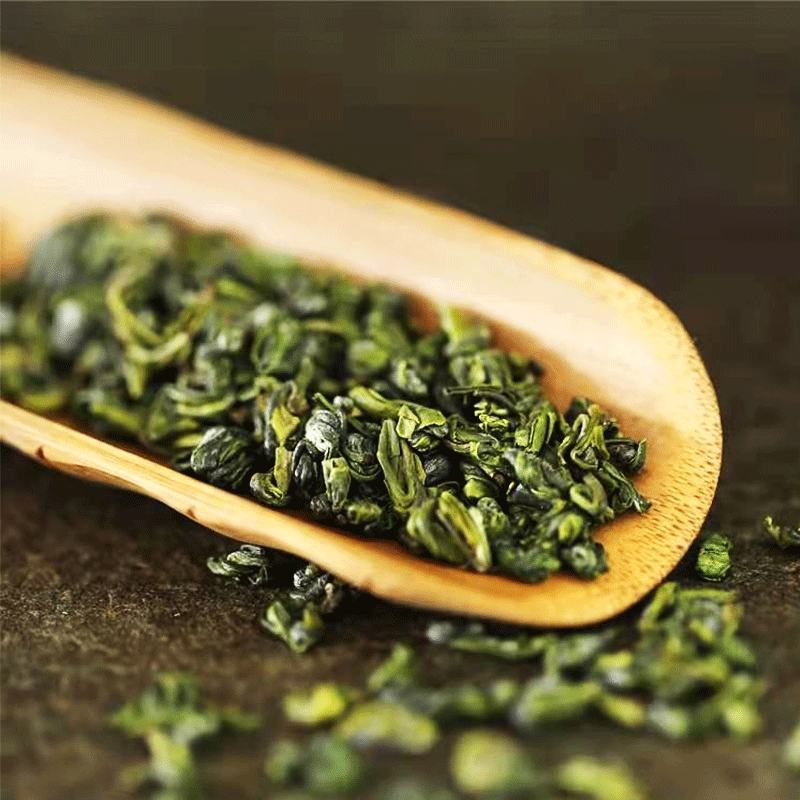 高原绿茶叶浓香型绿茶明前春茶高山云雾茶欧标干净免洗茶