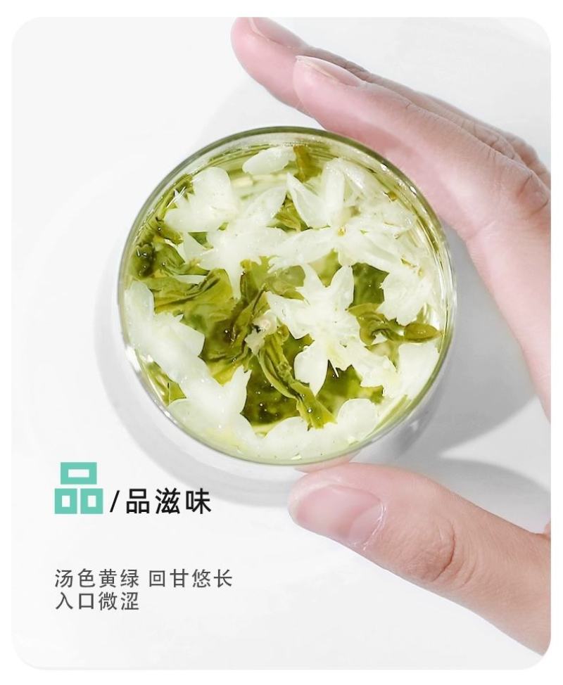 茉莉花茶2024新茶浓香型贵州毛峰牛皮袋高山云雾茶花香