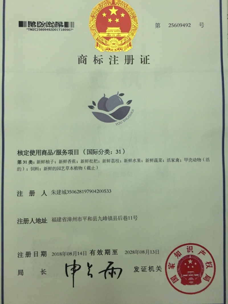 琯溪蜜柚（福建省漳州市平和县琯溪蜜柚口感清甜）