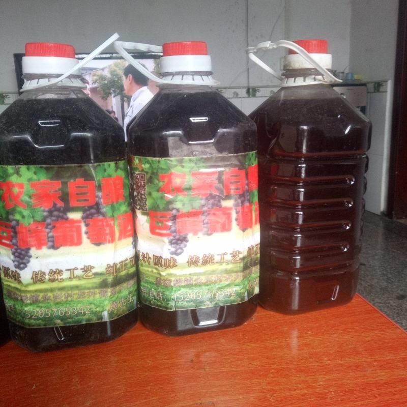 巨峰葡萄酒农家湖南湘西凤凰古城果酒！