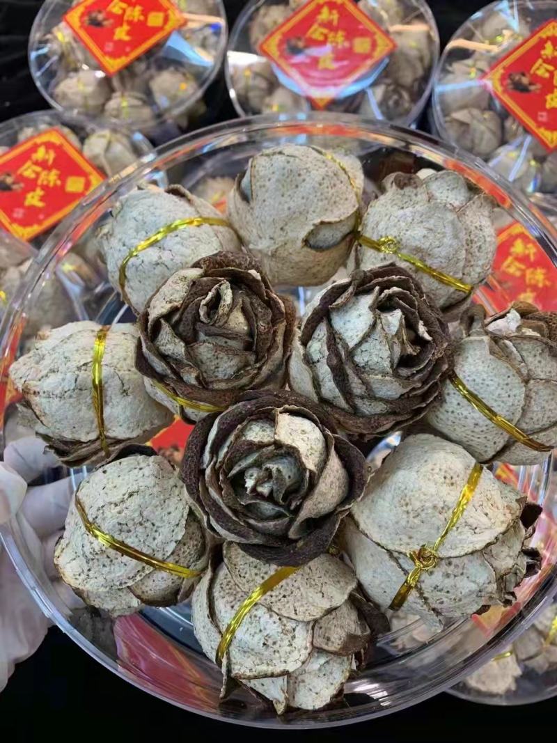 批发【新会陈皮玫瑰】一盒起批发价送礼好看大方