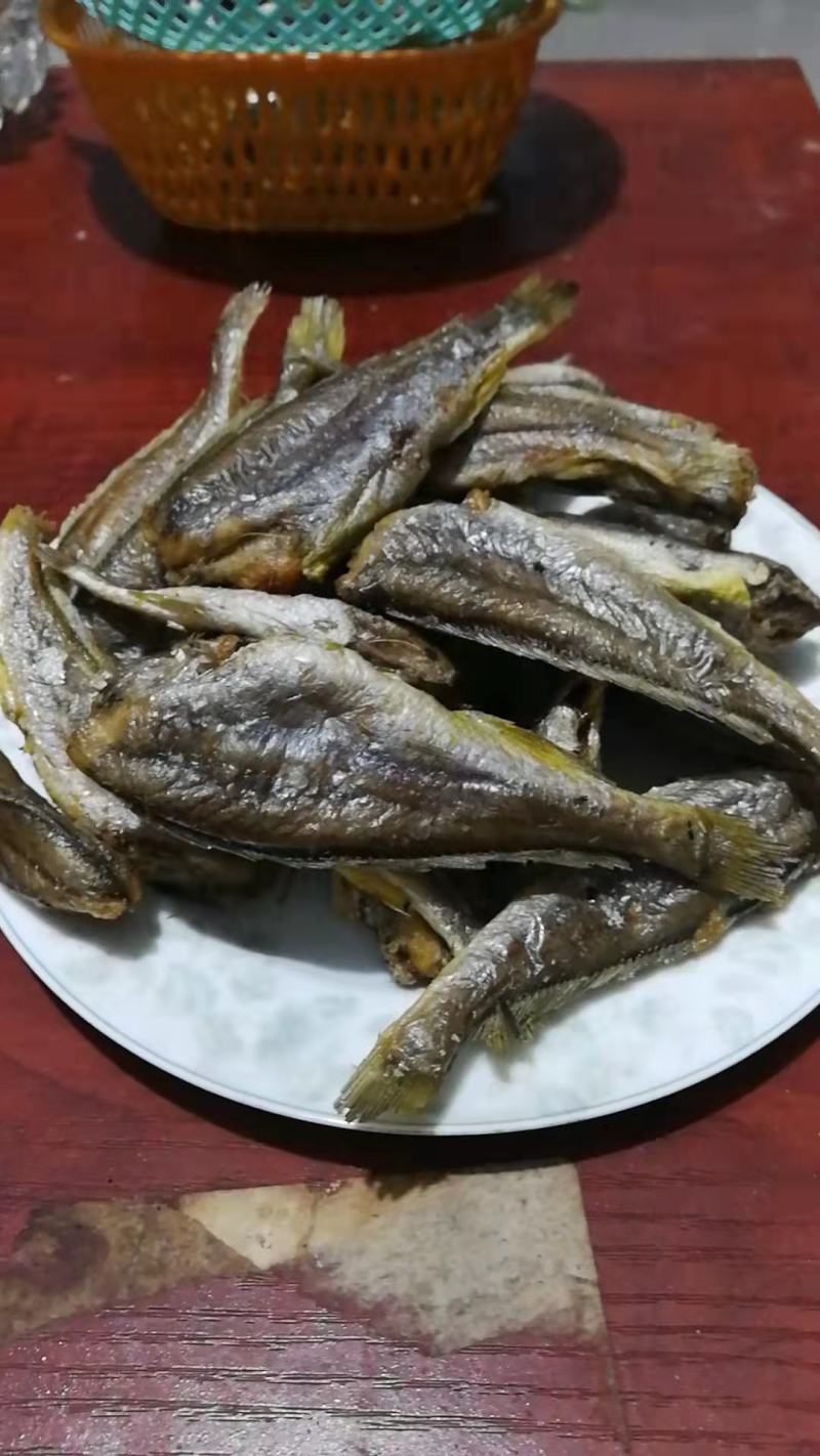 香酥小黄鱼新鲜黄花鱼烤制微甜一斤50至70条