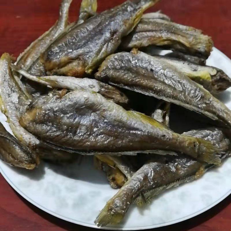 香酥小黄鱼新鲜黄花鱼烤制微甜一斤50至70条