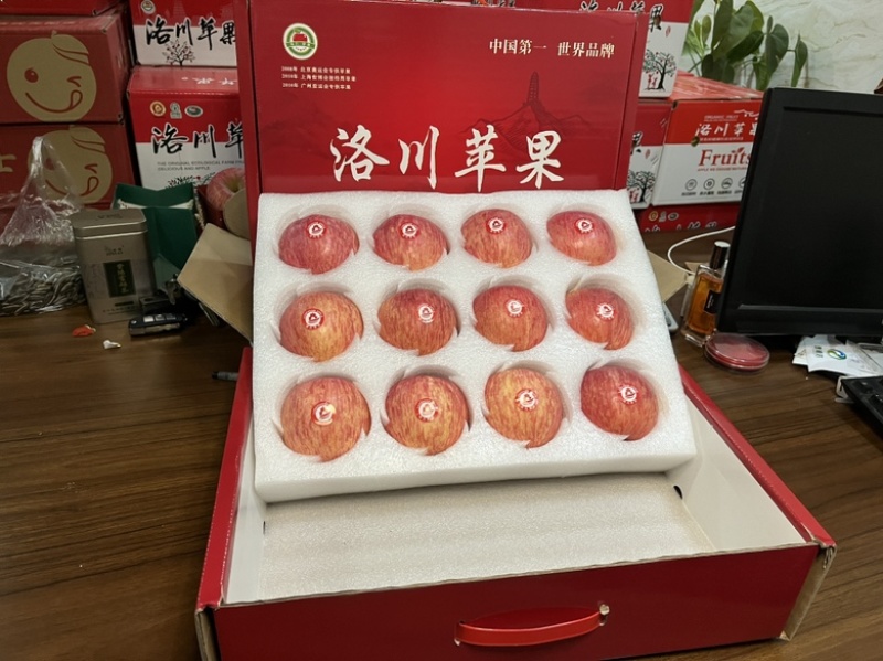 【礼盒】过年送礼洛川苹果红富士苹果现装现发福利送礼