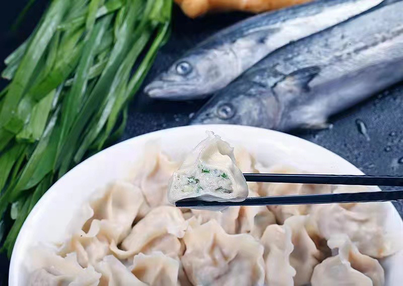 手工鲅鱼水饺虾仁水饺海鲜水饺海鲜水饺批发全家福水饺
