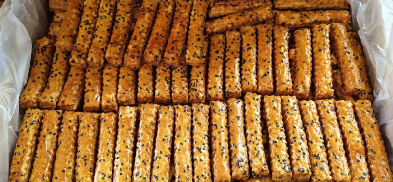 纯手工山药南瓜饼干好养元山药南瓜饼干地摊热卖产品