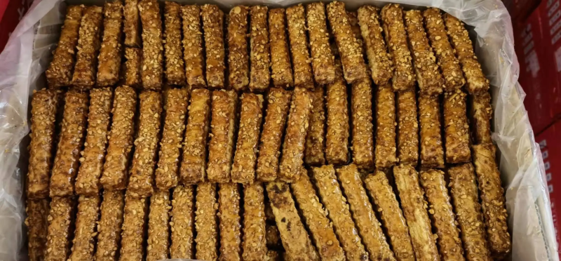 纯手工山药南瓜饼干好养元山药南瓜饼干地摊热卖产品