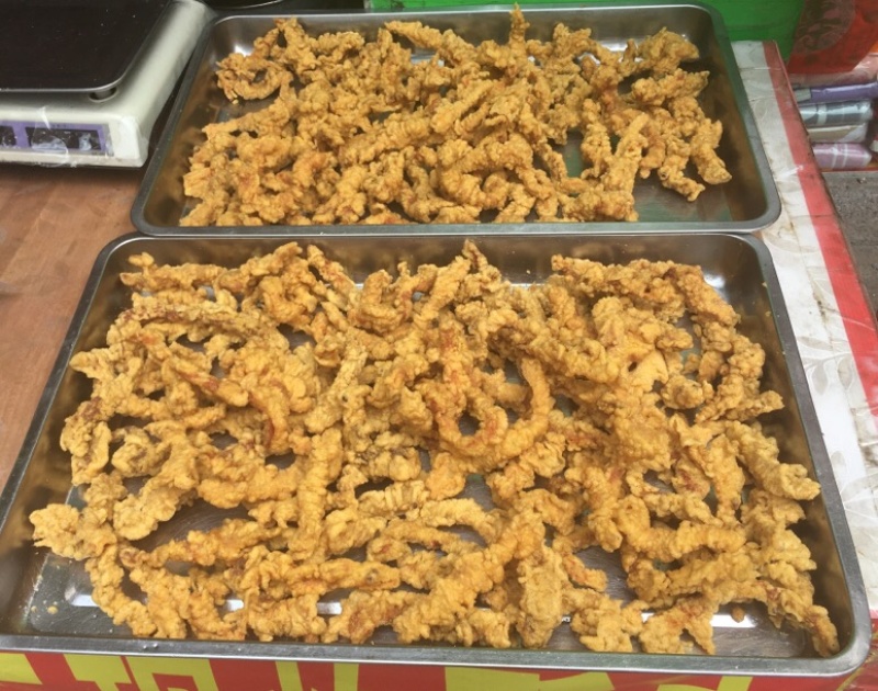 现炸酥肉