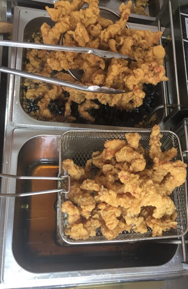 现炸酥肉