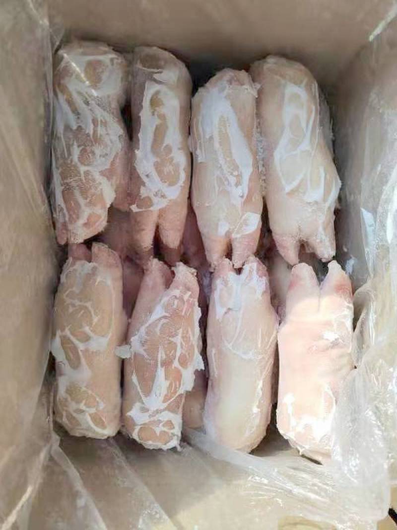 猪蹄，国产猪前蹄一件代发量大从优，感兴趣欢迎各位们光临！