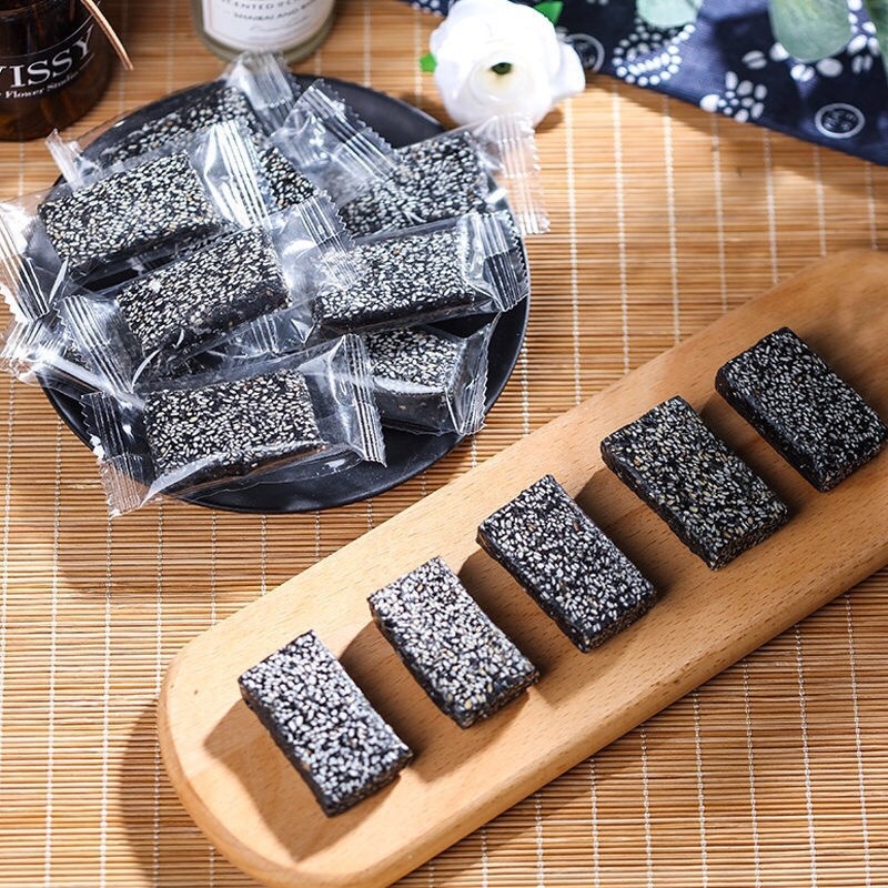 黑芝麻糕批发网红零食