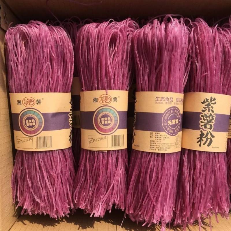 纯手工紫薯粉条，自产自销口感好货源充足产地直发