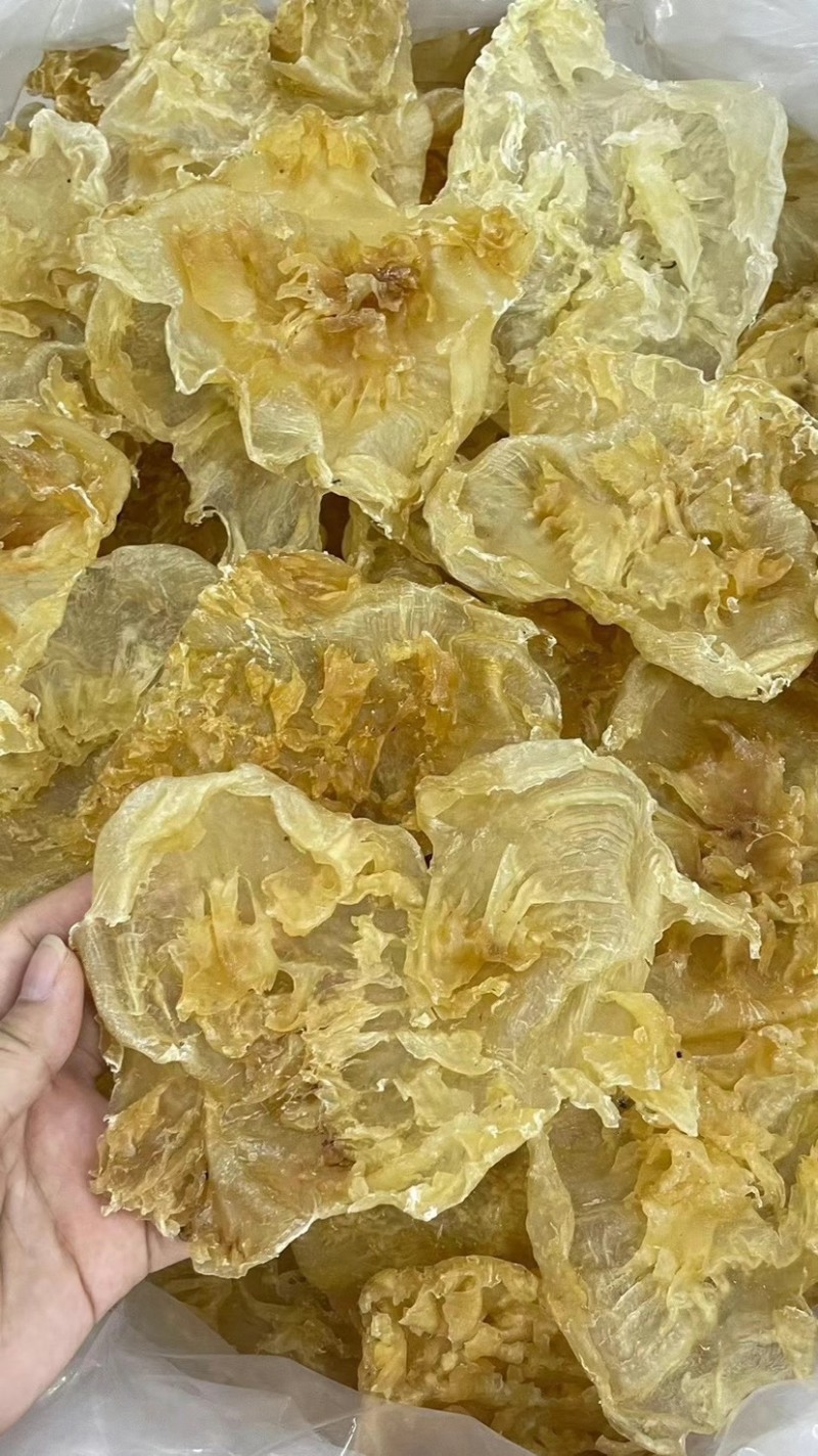 花胶石斑鱼胶赤鱼胶印尼鱼胶花胶干货酒店食材补充胶原蛋白